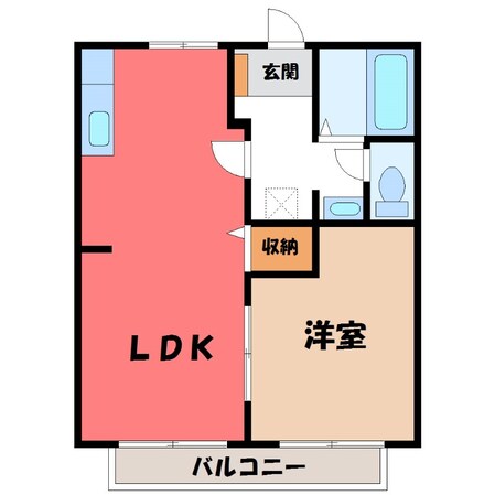 グランドールの物件間取画像